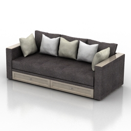 3D Sofa preview