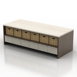 locker 2 3D Model Preview #602145aa