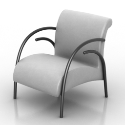 armchair 3D Model Preview #6663c0ed