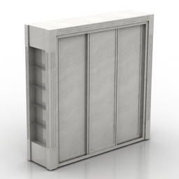 wardrobe cupe 3D Model Preview #c402e622