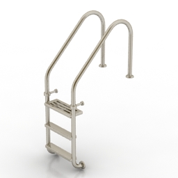 stair pool 3D Model Preview #cda187ba