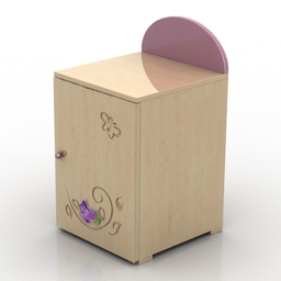 3D Nightstand preview