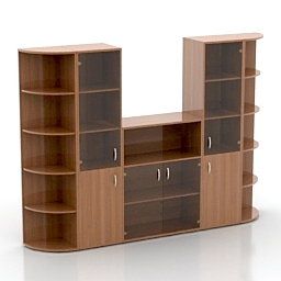 3D Bookcase preview