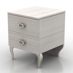 3D Bedside table preview