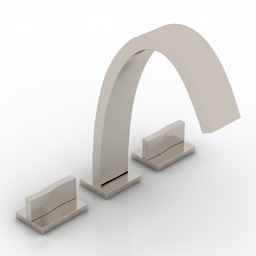 faucet sherle wagner aqueduct 3D Model Preview #adc403e9