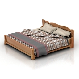 bed 3D Model Preview #f1ac24f6