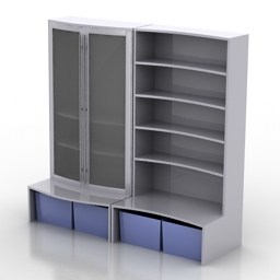 3D Bookcase preview