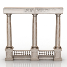 columns 3D Model Preview #4a45ddf0