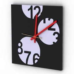clock 3 3D Model Preview #89fa88e8