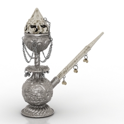 hookah 3D Model Preview #45405f51