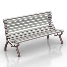 bench 3D Model Preview #8e0095e3
