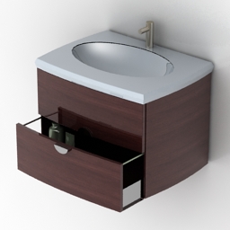 wash-basin keuco palais 3D Model Preview #485dce32