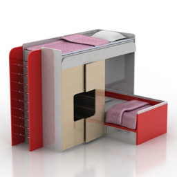 bed 3D Model Preview #57403302