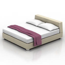 bed minotti 3D Model Preview #964cd678