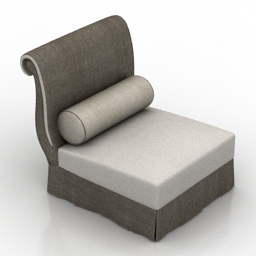 3D Armchair preview