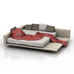 bed ivano redaelli  you and me 3D Model Preview #27e41126