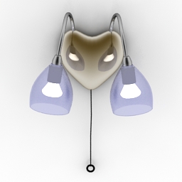 3D Sconce preview