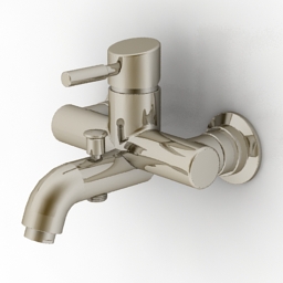 faucet 1 vitra 3D Model Preview #a3508a25