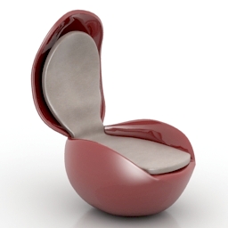 armchair sitzei garden egg 3D Model Preview #2170816b