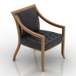 3D Armchair preview