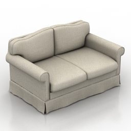 sofa timeless dreams giacomo 3D Model Preview #3ccf7e23