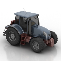 tractor 3D Model Preview #401840cb
