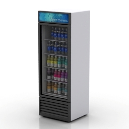 fridge market 3D Model Preview #708fd09b