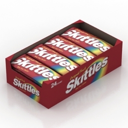 box skittles 3D Model Preview #53a802b2