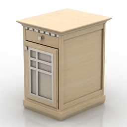 3D Nightstand preview