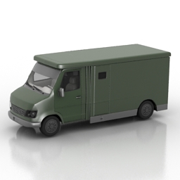 money truck eu 3D Model Preview #53c8f455