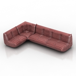 sofa ligne roset togo 3D Model Preview #b398504b