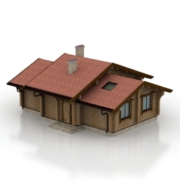 house wood 3D Model Preview #7e843813