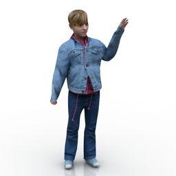 girl 1 3D Model Preview #09338f7d