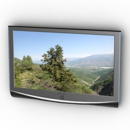 tv set 3D Model Preview #8458c4f7