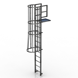 3D Stair preview