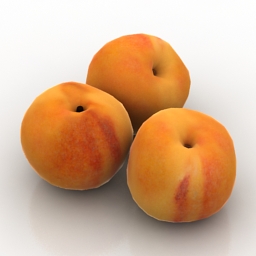 peaches 3D Model Preview #818340e6