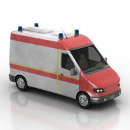 car ambulance 3D Model Preview #27486858