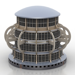 building r 3D Model Preview #69744fd9