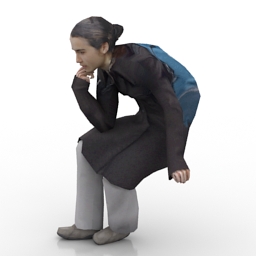 girl s 3D Model Preview #423b41db