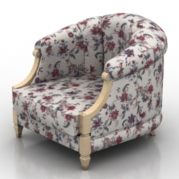 3D Armchair preview