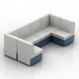 sofa cafe 3D Model Preview #12c45ddd