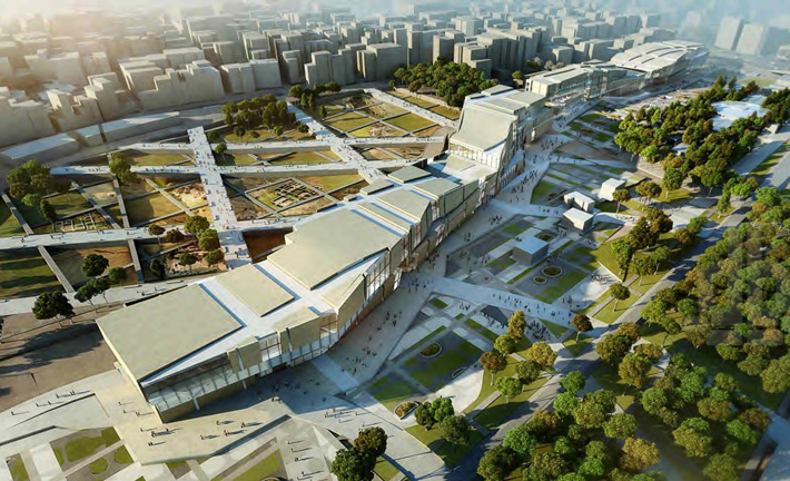 Yenikapi project by Eisenman + Aytac Architects, Istanbul, Turkey