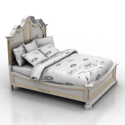 bed stanley furniture 3D Model Preview #90288993