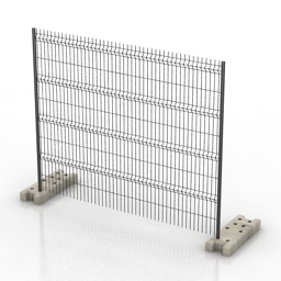 fence 3D Model Preview #5236a519