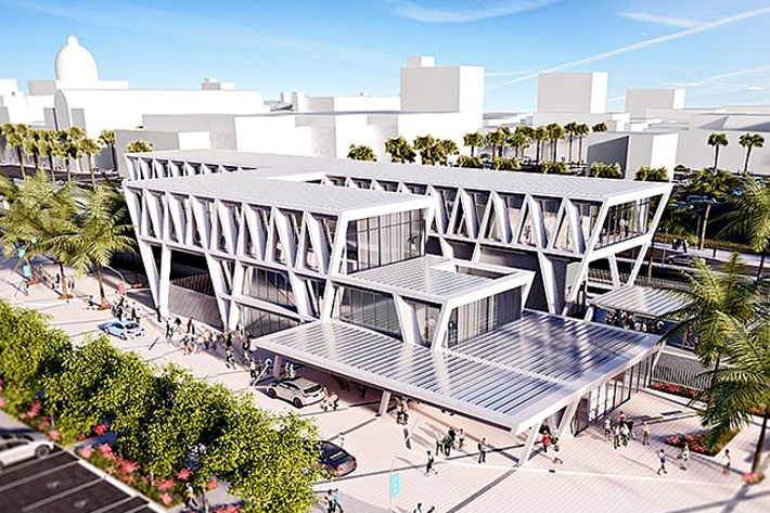 Florida Station, West Palm Beach, USA