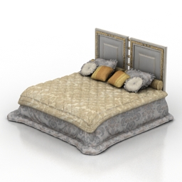 bed turri 3D Model Preview #394b76ce