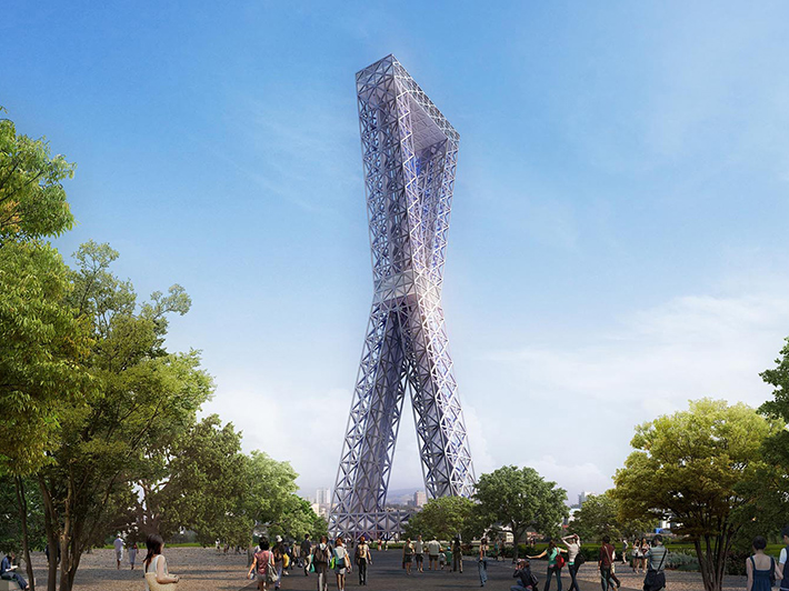 'Taichung Gateway' Tower, Taichung, Taiwan