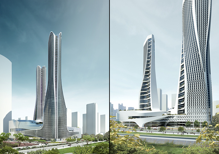 The Raffles City, Hangzhou, China