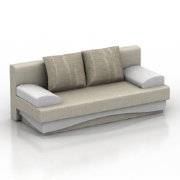 sofa jaco 3D Model Preview #a8646255