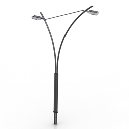 3D Lamppost preview